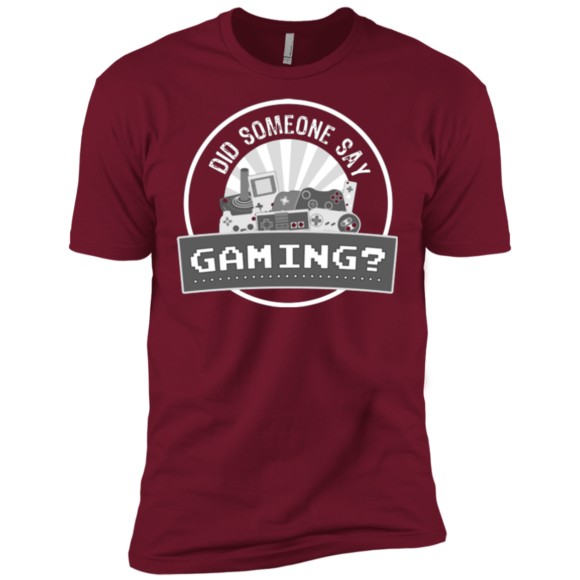 T-Shirts Cardinal / X-Small Someone Say Gaming Men's Premium T-Shirt