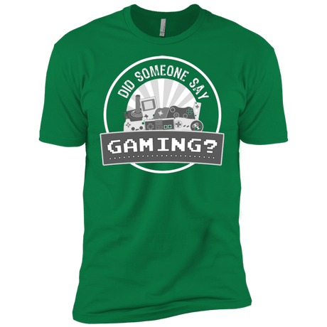 T-Shirts Kelly Green / X-Small Someone Say Gaming Men's Premium T-Shirt