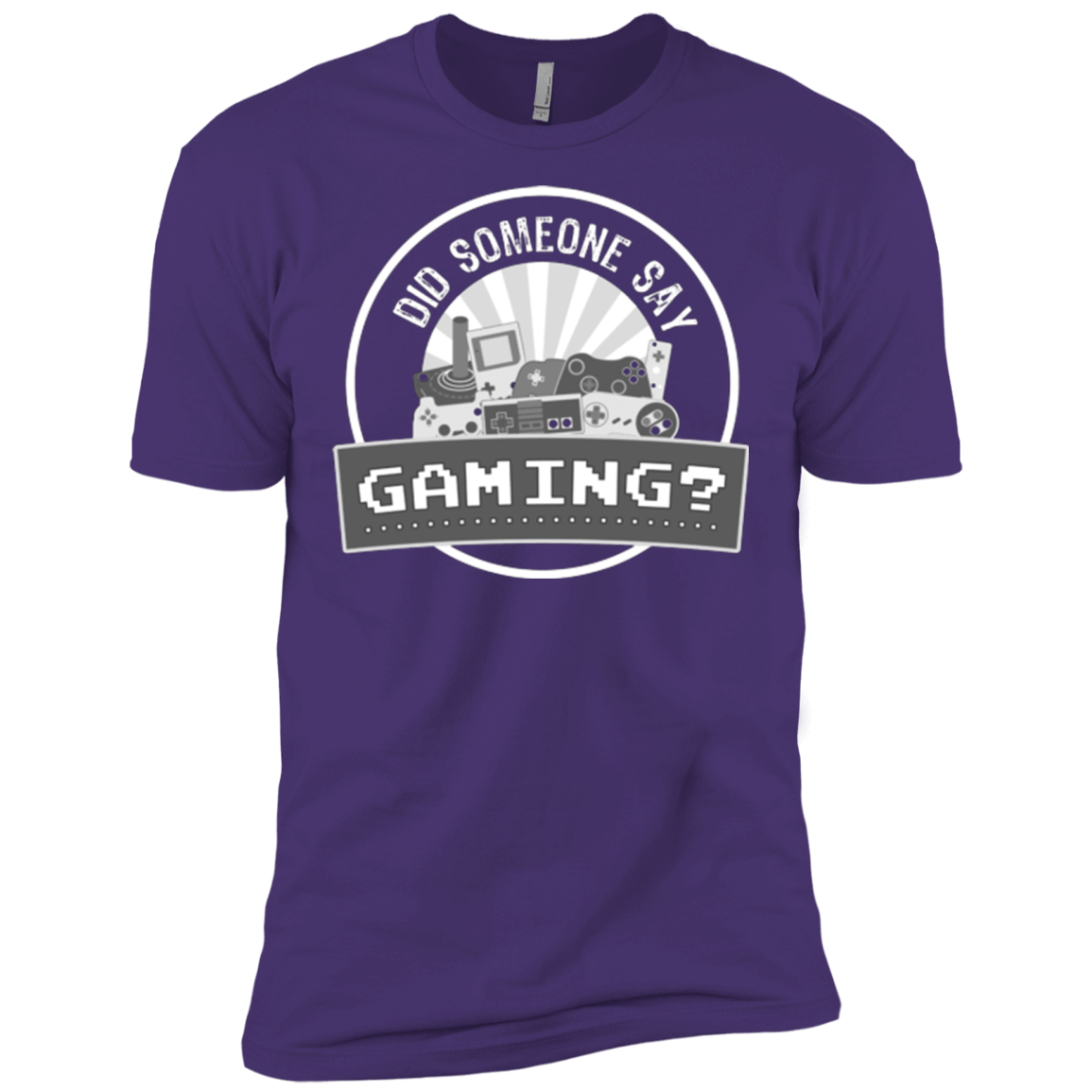 T-Shirts Purple / X-Small Someone Say Gaming Men's Premium T-Shirt