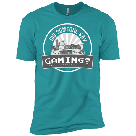 T-Shirts Tahiti Blue / X-Small Someone Say Gaming Men's Premium T-Shirt