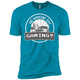 T-Shirts Turquoise / X-Small Someone Say Gaming Men's Premium T-Shirt