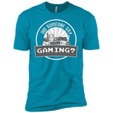 T-Shirts Turquoise / X-Small Someone Say Gaming Men's Premium T-Shirt