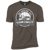 T-Shirts Warm Grey / X-Small Someone Say Gaming Men's Premium T-Shirt