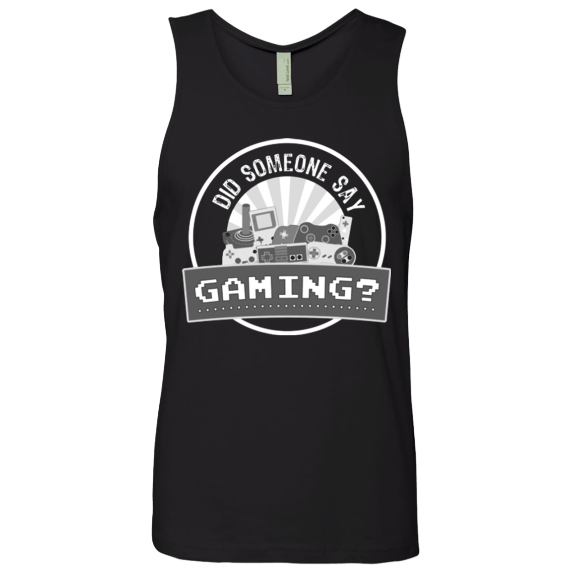 T-Shirts Black / Small Someone Say Gaming Men's Premium Tank Top