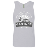 T-Shirts Heather Grey / Small Someone Say Gaming Men's Premium Tank Top