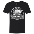T-Shirts Black / X-Small Someone Say Gaming Men's Premium V-Neck