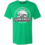 T-Shirts Envy / Small Someone Say Gaming Men's Triblend T-Shirt