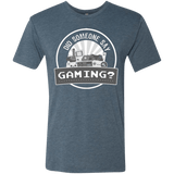 T-Shirts Indigo / Small Someone Say Gaming Men's Triblend T-Shirt