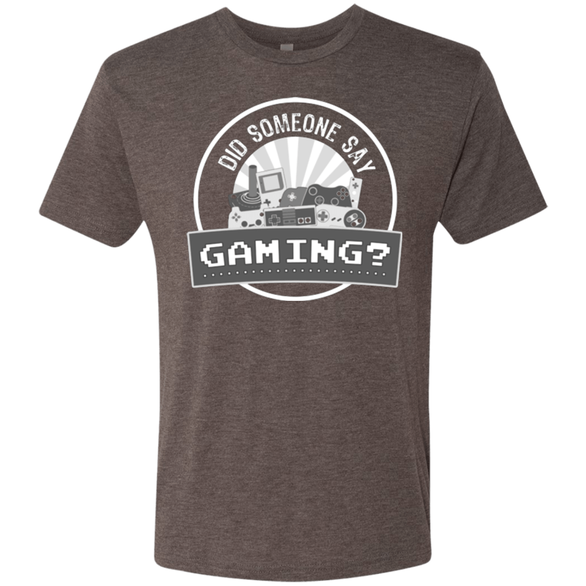 T-Shirts Macchiato / Small Someone Say Gaming Men's Triblend T-Shirt