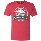 T-Shirts Vintage Red / Small Someone Say Gaming Men's Triblend T-Shirt