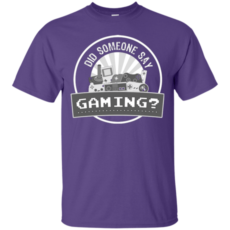 T-Shirts Purple / Small Someone Say Gaming T-Shirt