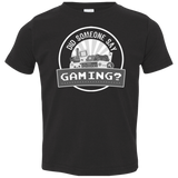 T-Shirts Black / 2T Someone Say Gaming Toddler Premium T-Shirt