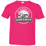 T-Shirts Hot Pink / 2T Someone Say Gaming Toddler Premium T-Shirt