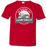 T-Shirts Red / 2T Someone Say Gaming Toddler Premium T-Shirt