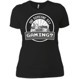T-Shirts Black / X-Small Someone Say Gaming Women's Premium T-Shirt