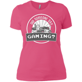 T-Shirts Hot Pink / X-Small Someone Say Gaming Women's Premium T-Shirt