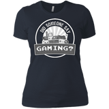 T-Shirts Indigo / X-Small Someone Say Gaming Women's Premium T-Shirt
