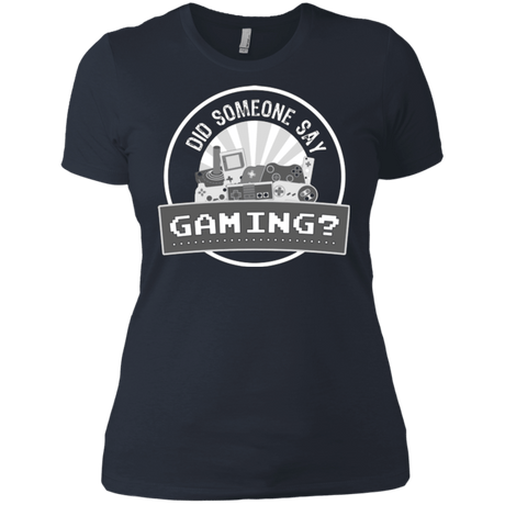 T-Shirts Indigo / X-Small Someone Say Gaming Women's Premium T-Shirt