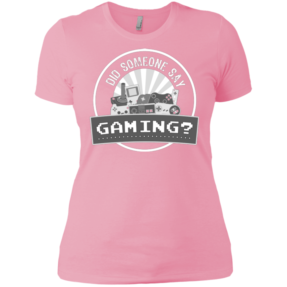 T-Shirts Light Pink / X-Small Someone Say Gaming Women's Premium T-Shirt