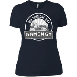 T-Shirts Midnight Navy / X-Small Someone Say Gaming Women's Premium T-Shirt