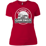 T-Shirts Red / X-Small Someone Say Gaming Women's Premium T-Shirt
