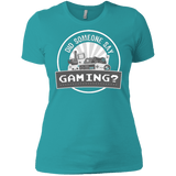 T-Shirts Tahiti Blue / X-Small Someone Say Gaming Women's Premium T-Shirt