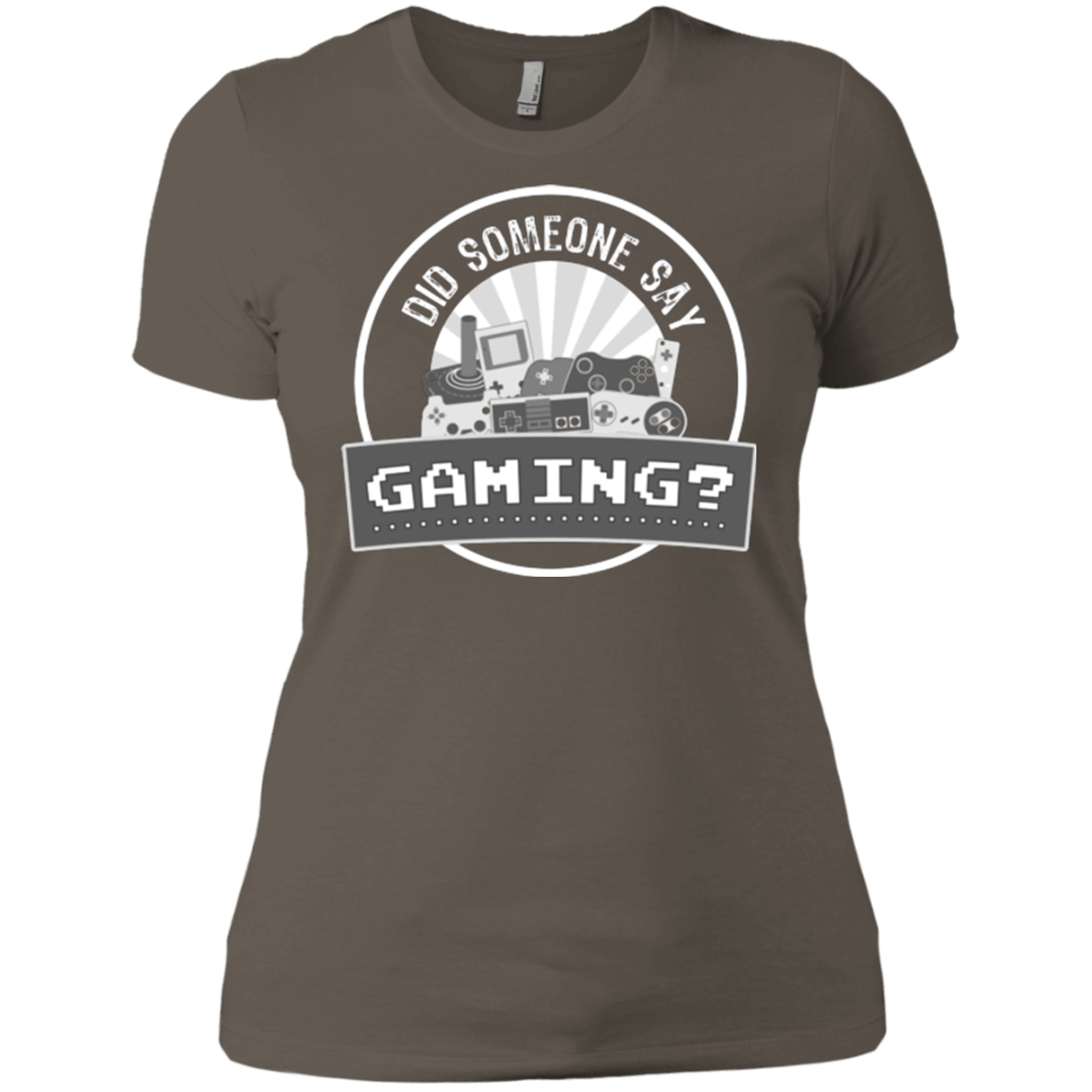 T-Shirts Warm Grey / X-Small Someone Say Gaming Women's Premium T-Shirt