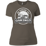T-Shirts Warm Grey / X-Small Someone Say Gaming Women's Premium T-Shirt
