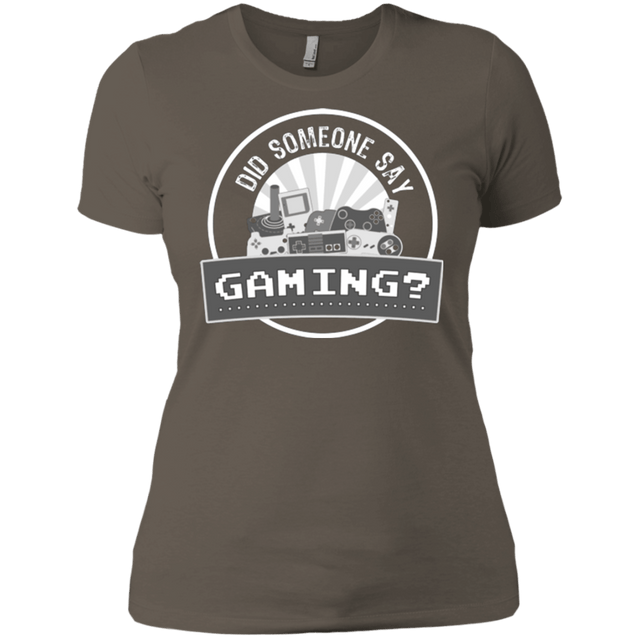 T-Shirts Warm Grey / X-Small Someone Say Gaming Women's Premium T-Shirt