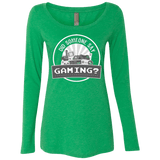 T-Shirts Envy / Small Someone Say Gaming Women's Triblend Long Sleeve Shirt