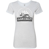 T-Shirts Heather White / Small Someone Say Gaming Women's Triblend T-Shirt