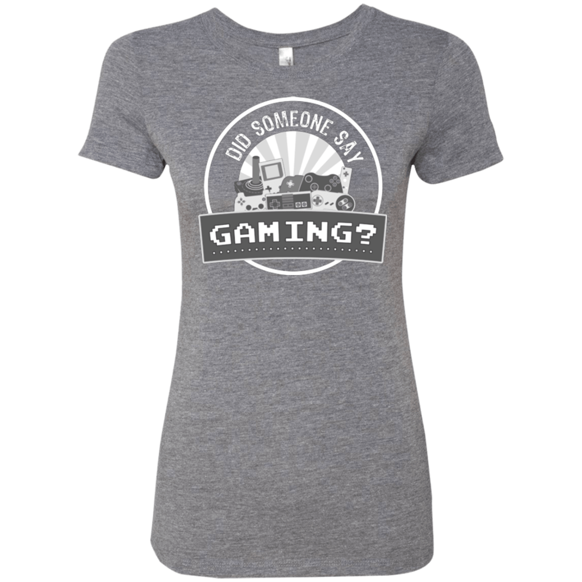 T-Shirts Premium Heather / Small Someone Say Gaming Women's Triblend T-Shirt