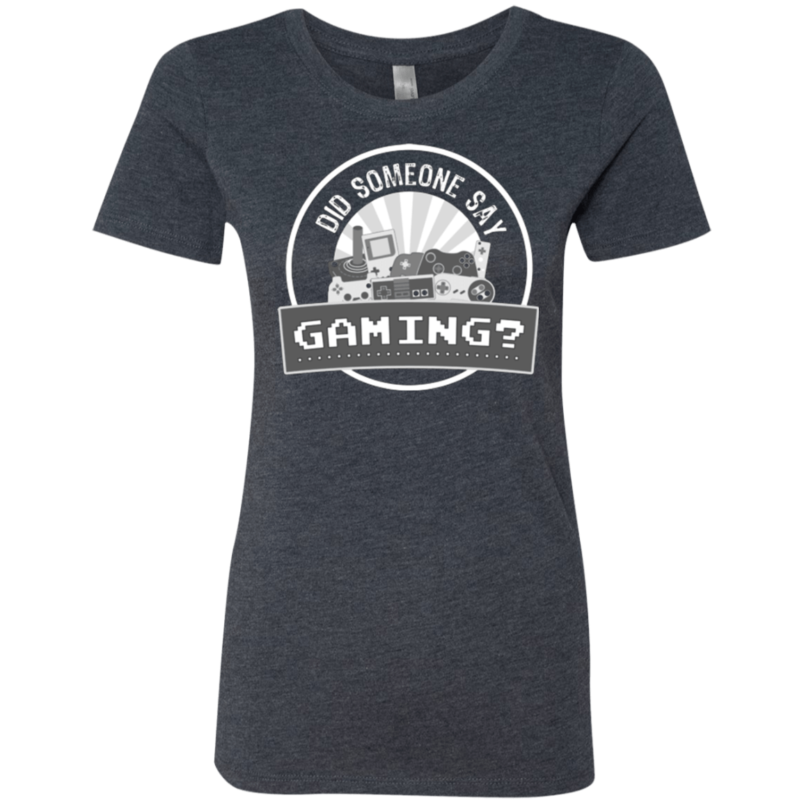 T-Shirts Vintage Navy / Small Someone Say Gaming Women's Triblend T-Shirt