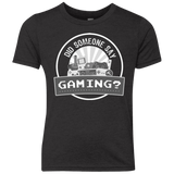 T-Shirts Vintage Black / YXS Someone Say Gaming Youth Triblend T-Shirt