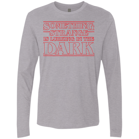 T-Shirts Heather Grey / Small Something Strange Men's Premium Long Sleeve