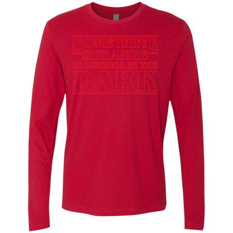 T-Shirts Red / Small Something Strange Men's Premium Long Sleeve