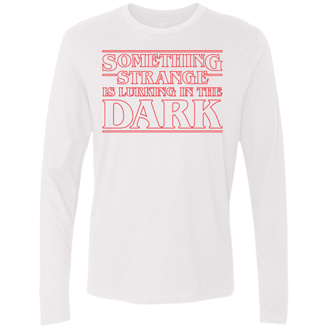 T-Shirts White / Small Something Strange Men's Premium Long Sleeve