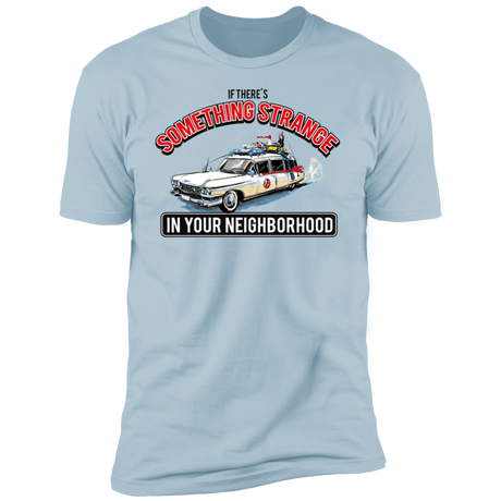 T-Shirts Light Blue / S Something Strange Men's Premium T-Shirt