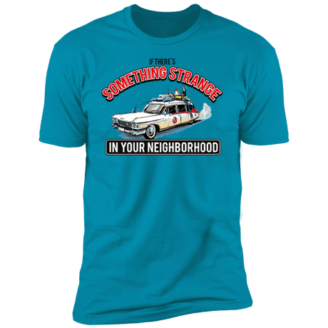 T-Shirts Turquoise / S Something Strange Men's Premium T-Shirt