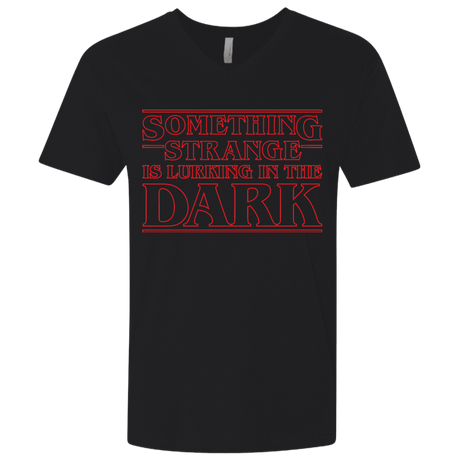 T-Shirts Black / X-Small Something Strange Men's Premium V-Neck