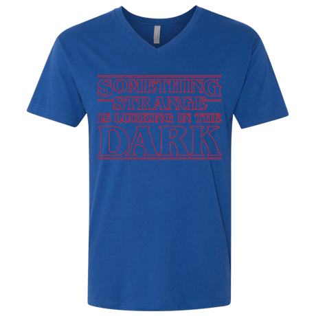 T-Shirts Royal / X-Small Something Strange Men's Premium V-Neck