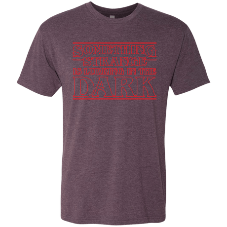 T-Shirts Vintage Purple / Small Something Strange Men's Triblend T-Shirt