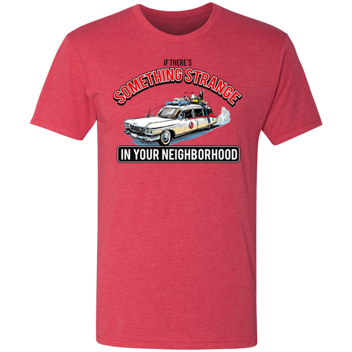 T-Shirts Vintage Red / S Something Strange Men's Triblend T-Shirt
