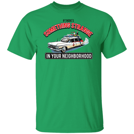 T-Shirts Irish Green / S Something Strange T-Shirt
