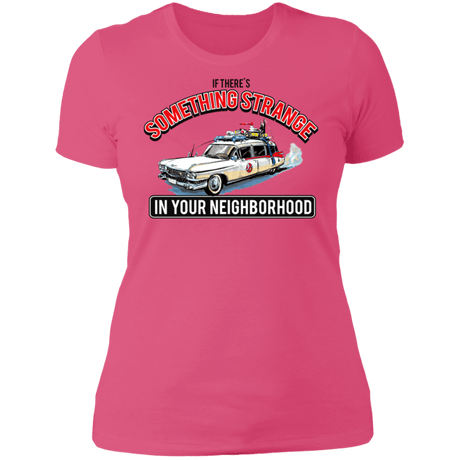 T-Shirts Hot Pink / S Something Strange Women's Premium T-Shirt