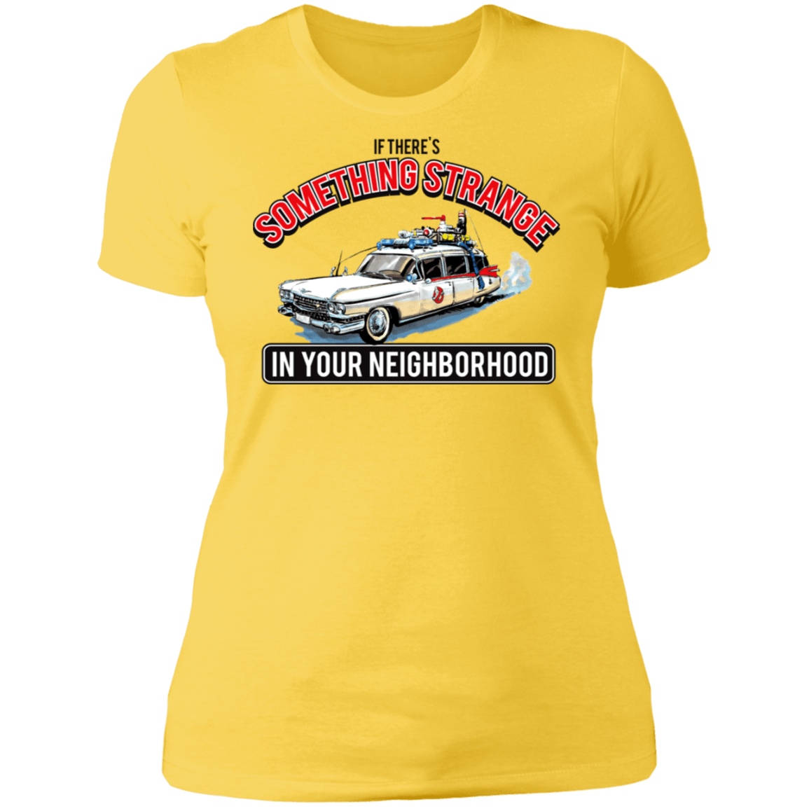 T-Shirts Vibrant Yellow / S Something Strange Women's Premium T-Shirt