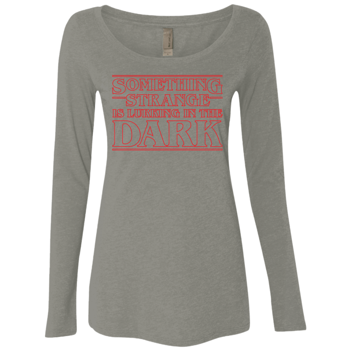 T-Shirts Venetian Grey / Small Something Strange Women's Triblend Long Sleeve Shirt