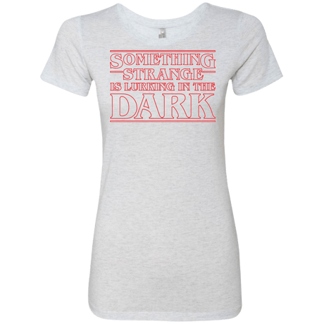 T-Shirts Heather White / Small Something Strange Women's Triblend T-Shirt