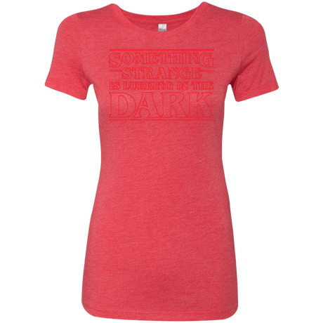 T-Shirts Vintage Red / Small Something Strange Women's Triblend T-Shirt