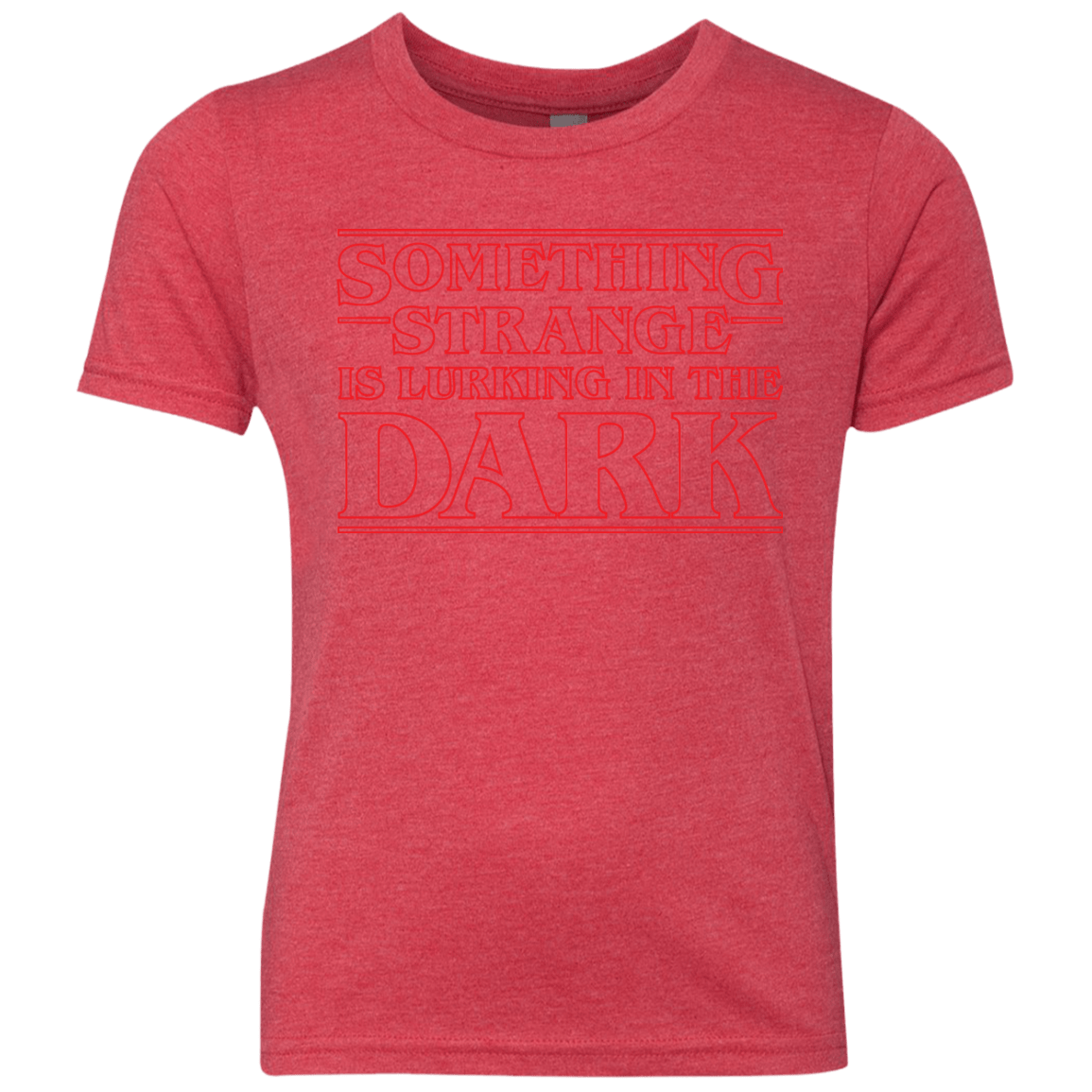 T-Shirts Vintage Red / YXS Something Strange Youth Triblend T-Shirt